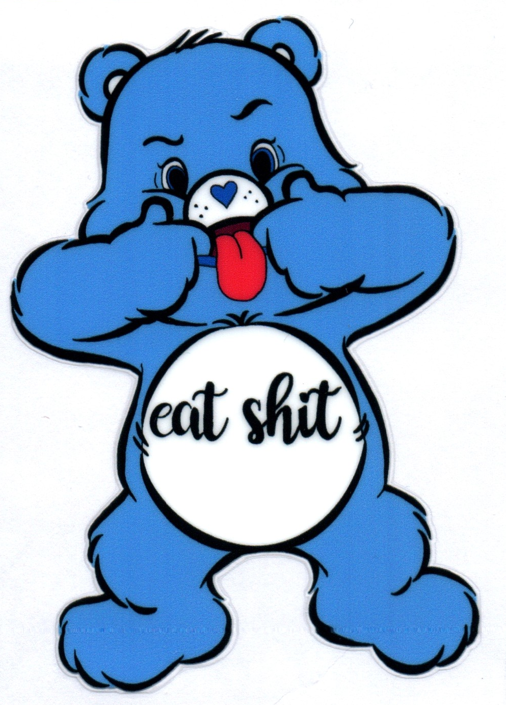 Eat Shit Swear Bear Decal 20