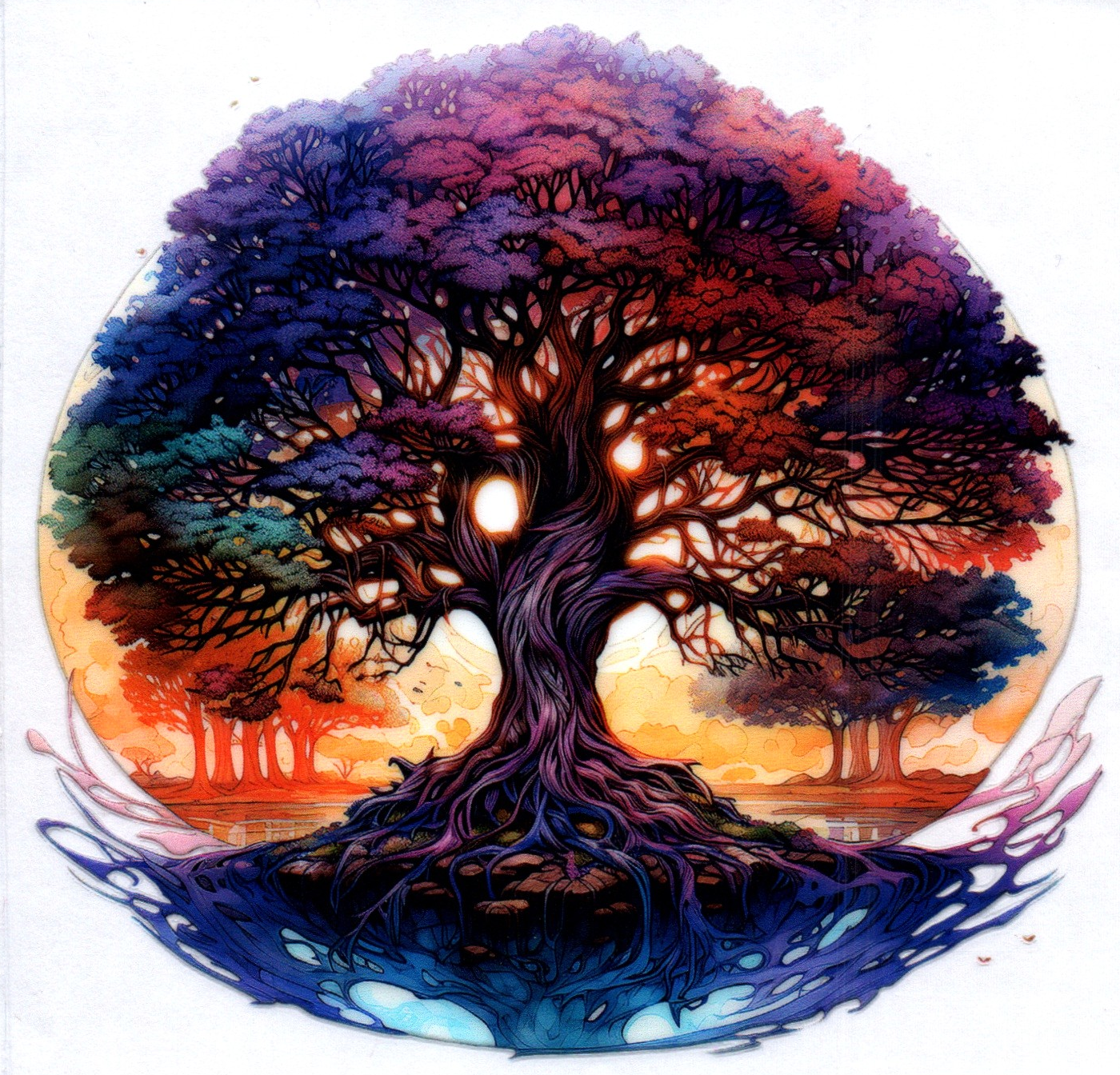 Tree of Life Decal 25