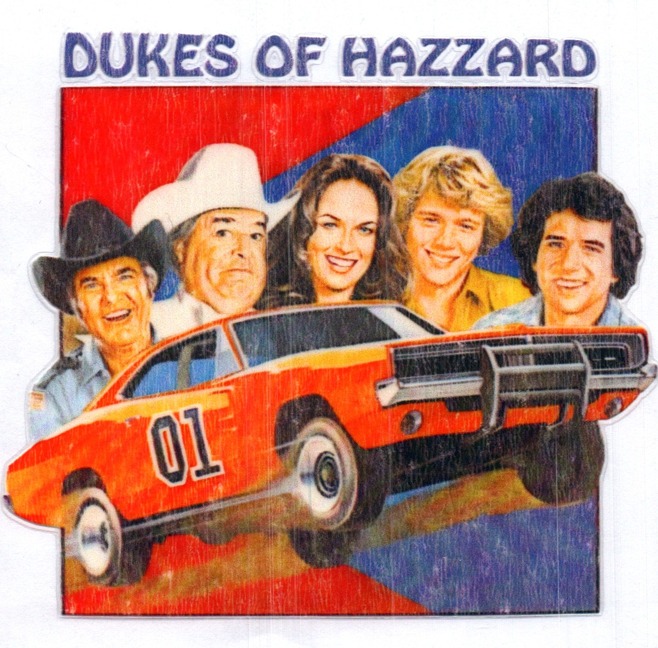 Dukes of Hazzard TV Show Decals 1