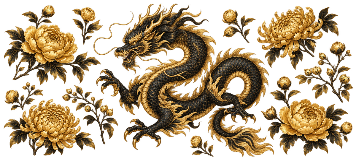 YEAR OF THE DRAGON BLACK POD