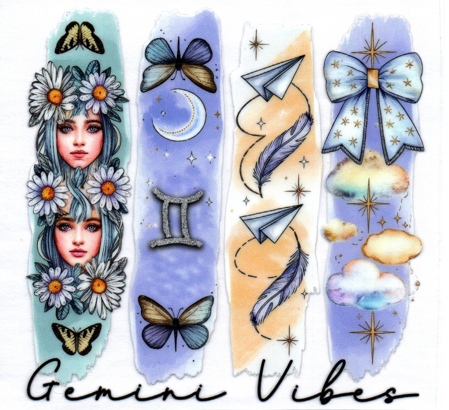 Gemini Zodiac Decal 3