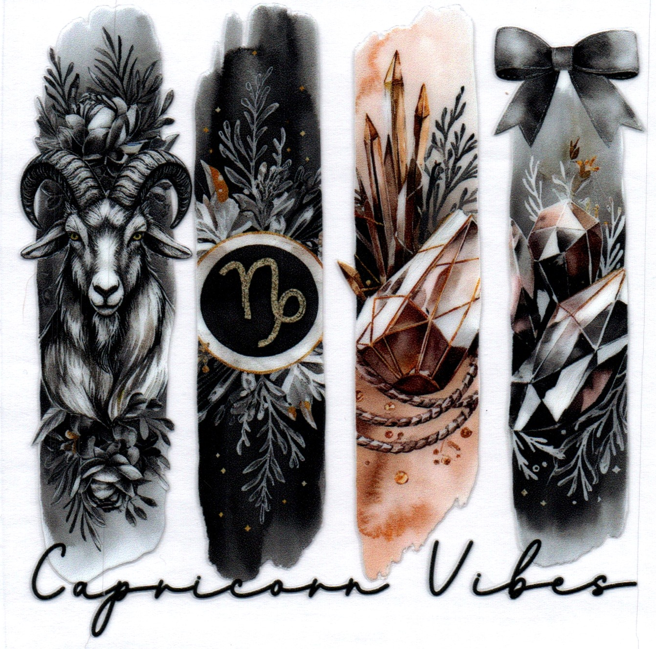 Capricorn Zodiac Decal 7