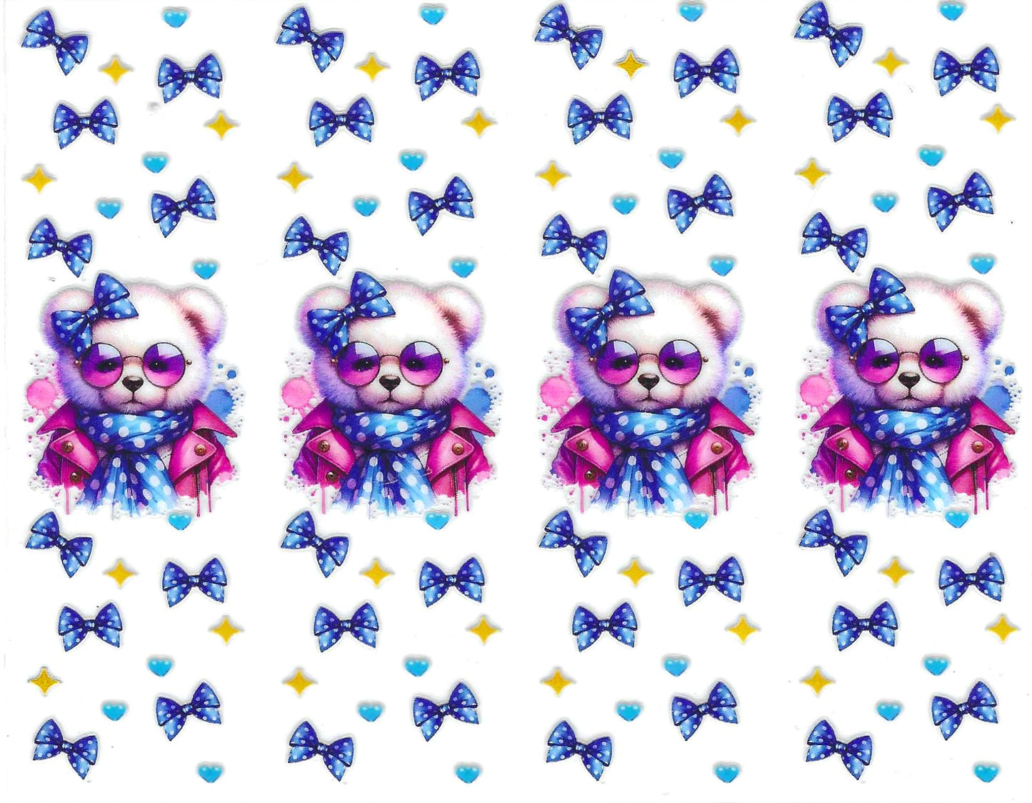 Bear & Bow Pen Wraps