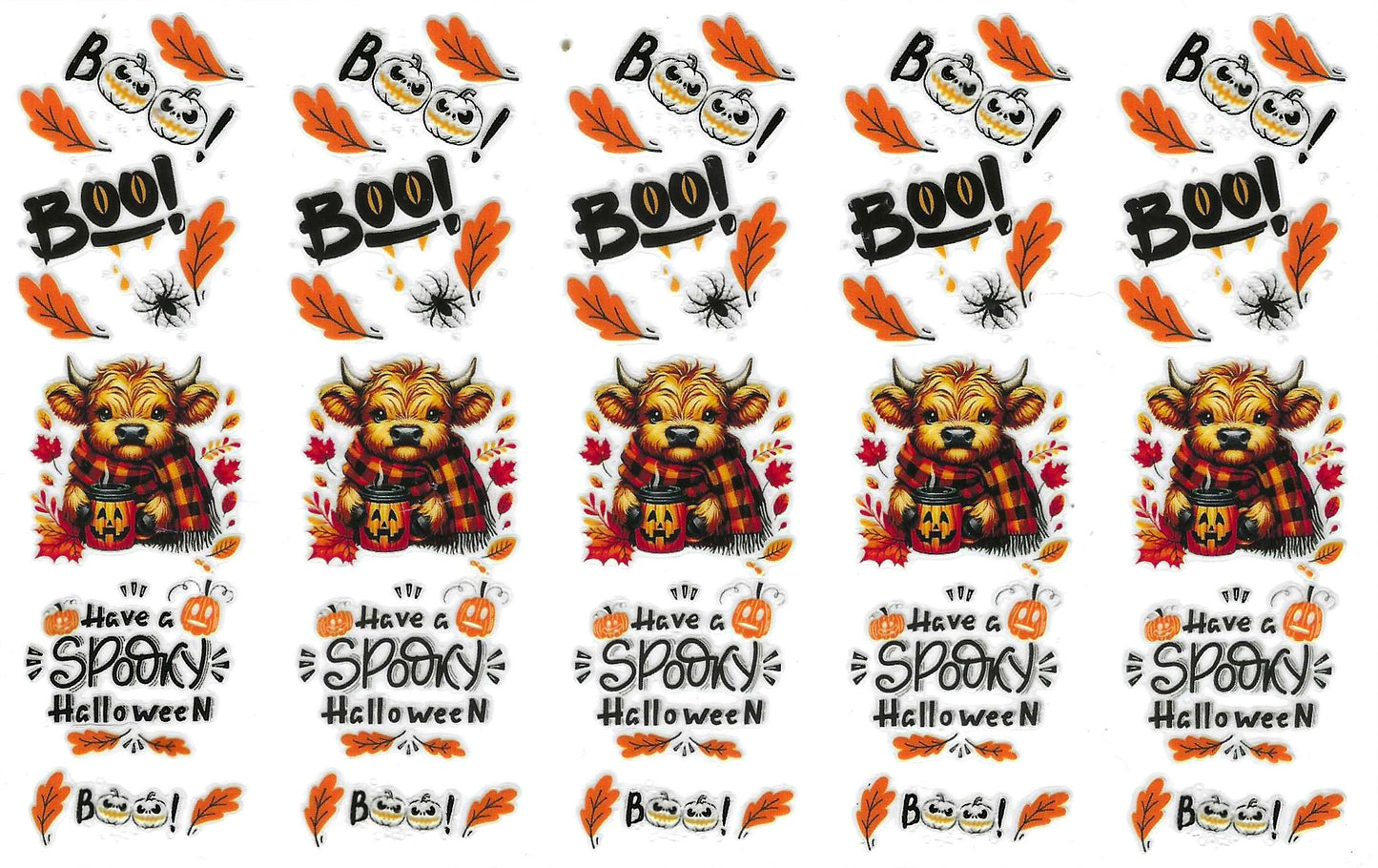 Spooky Cow Pen Wraps