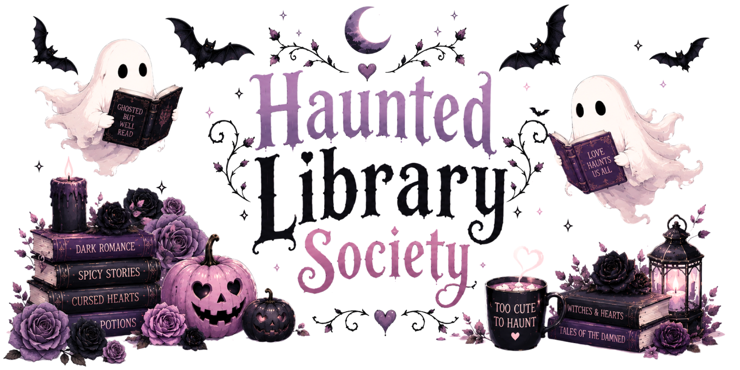 Haunted Library Purple