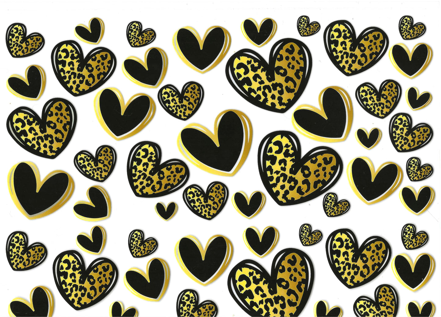 Hearts Element 11 x 9