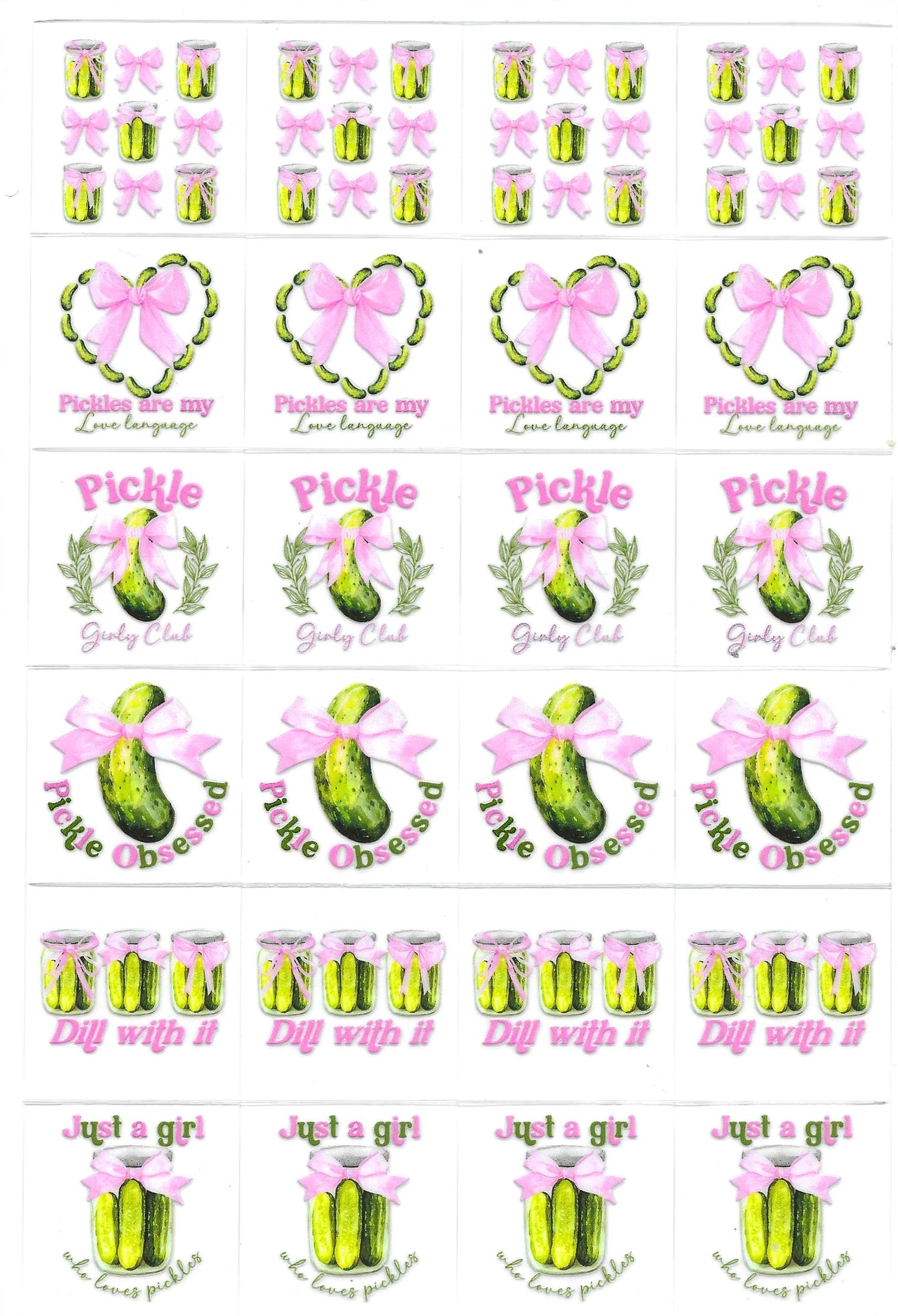 Pickles 2 Kiss Cut