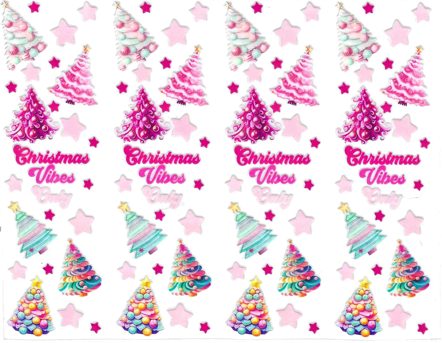 Pink Trees Pen Wraps