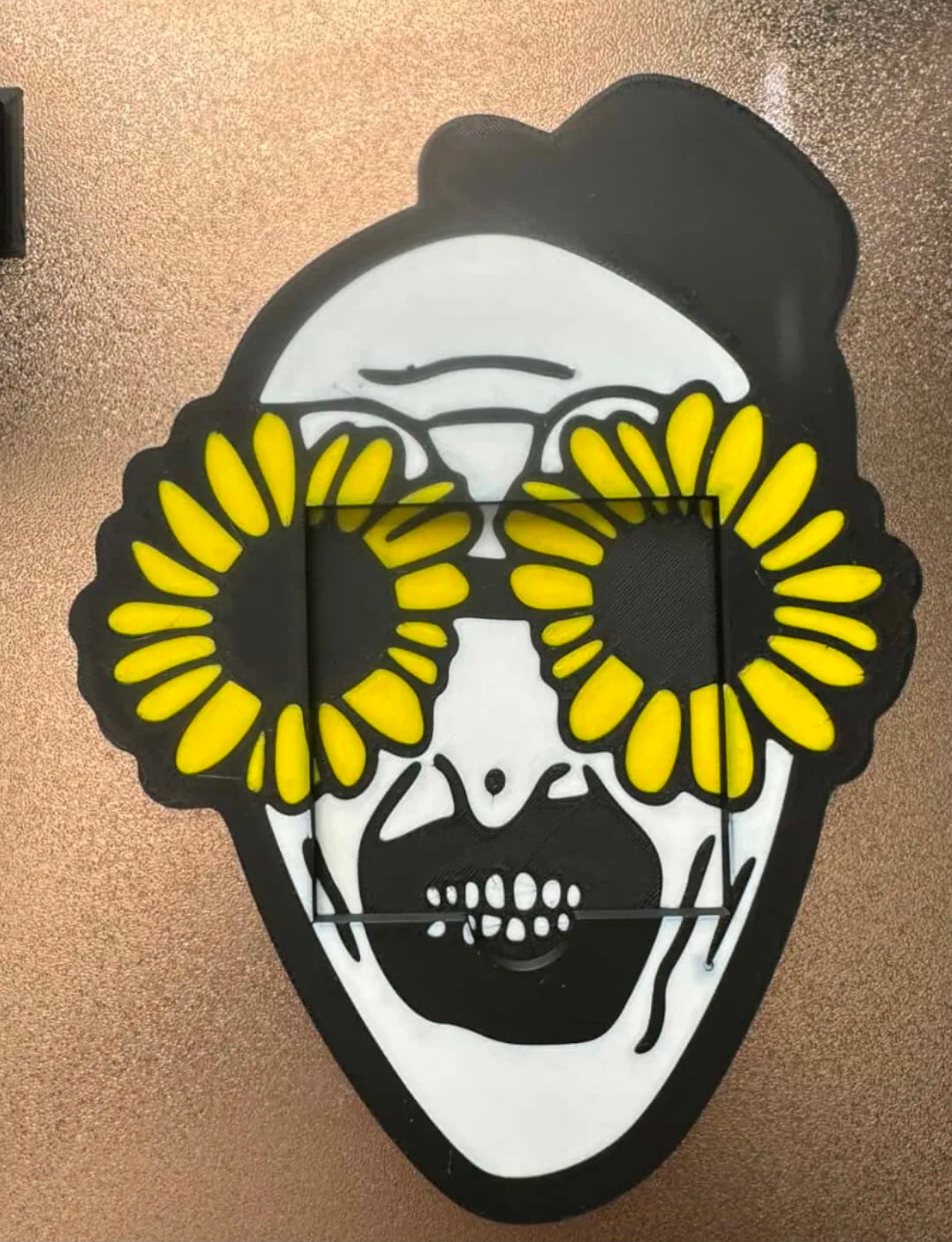 Horror guy Post it Holder