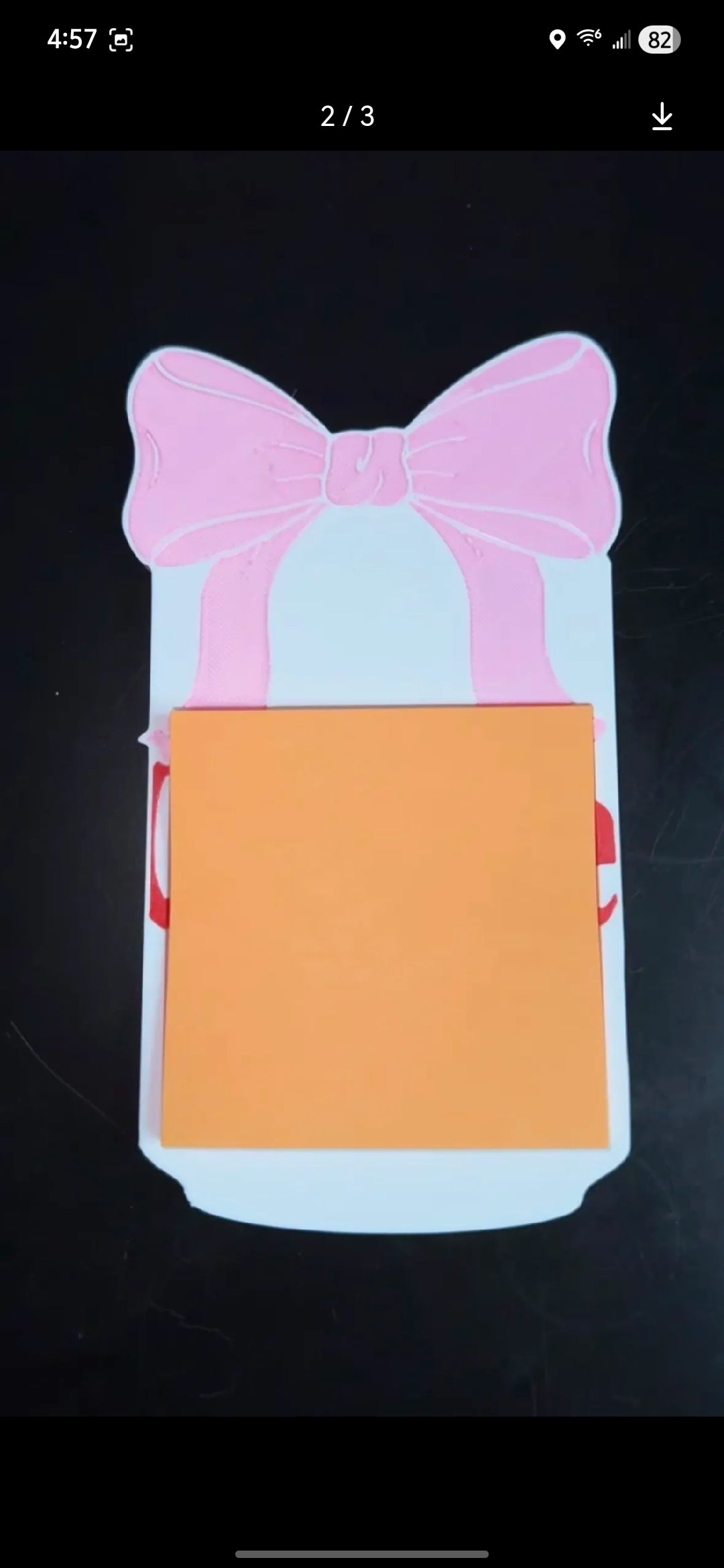 Diet Coke Post it Holder