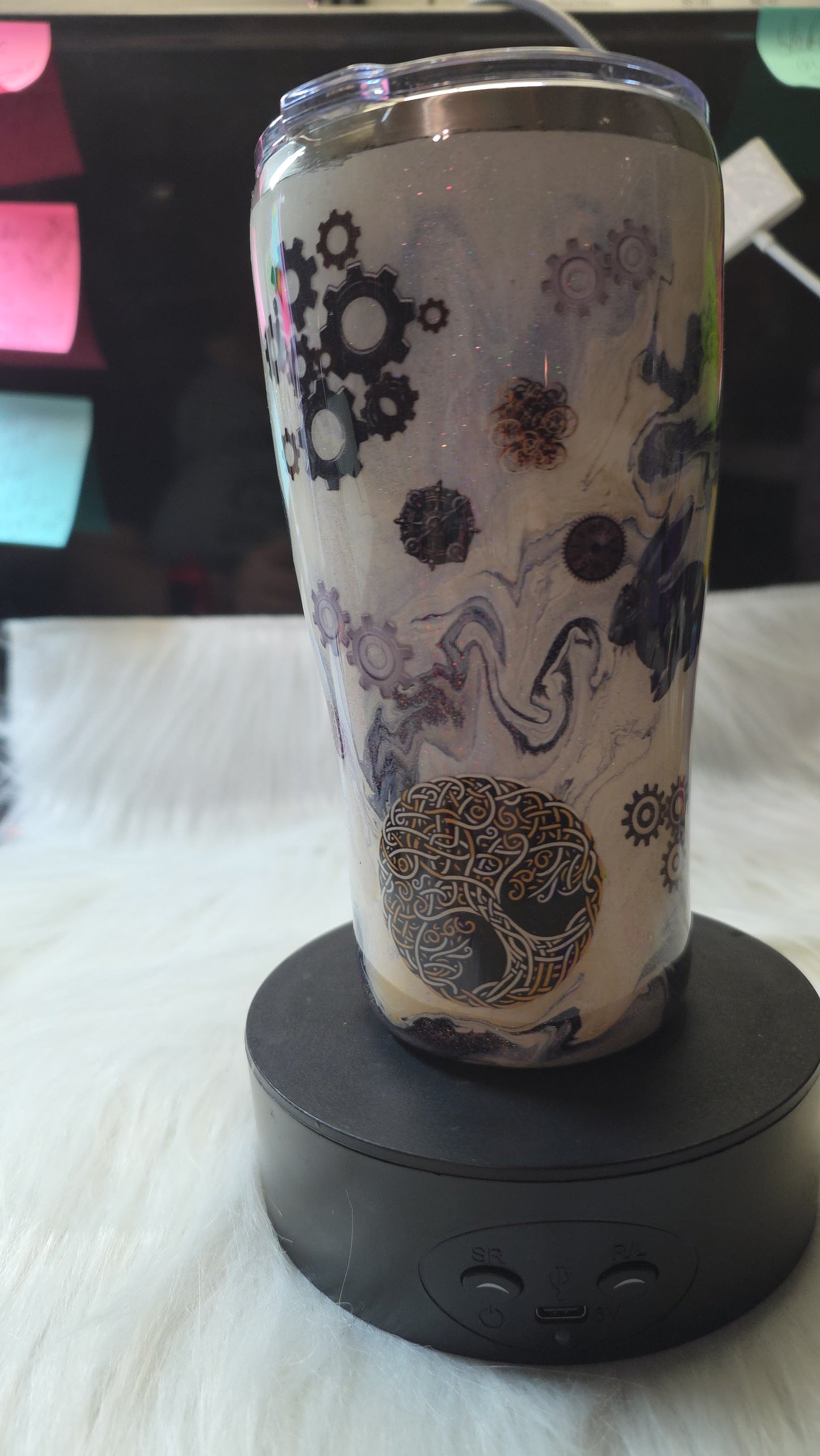 20 oz Modern Curve Steampunk