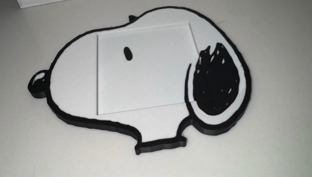 Snoopy Post it Holder