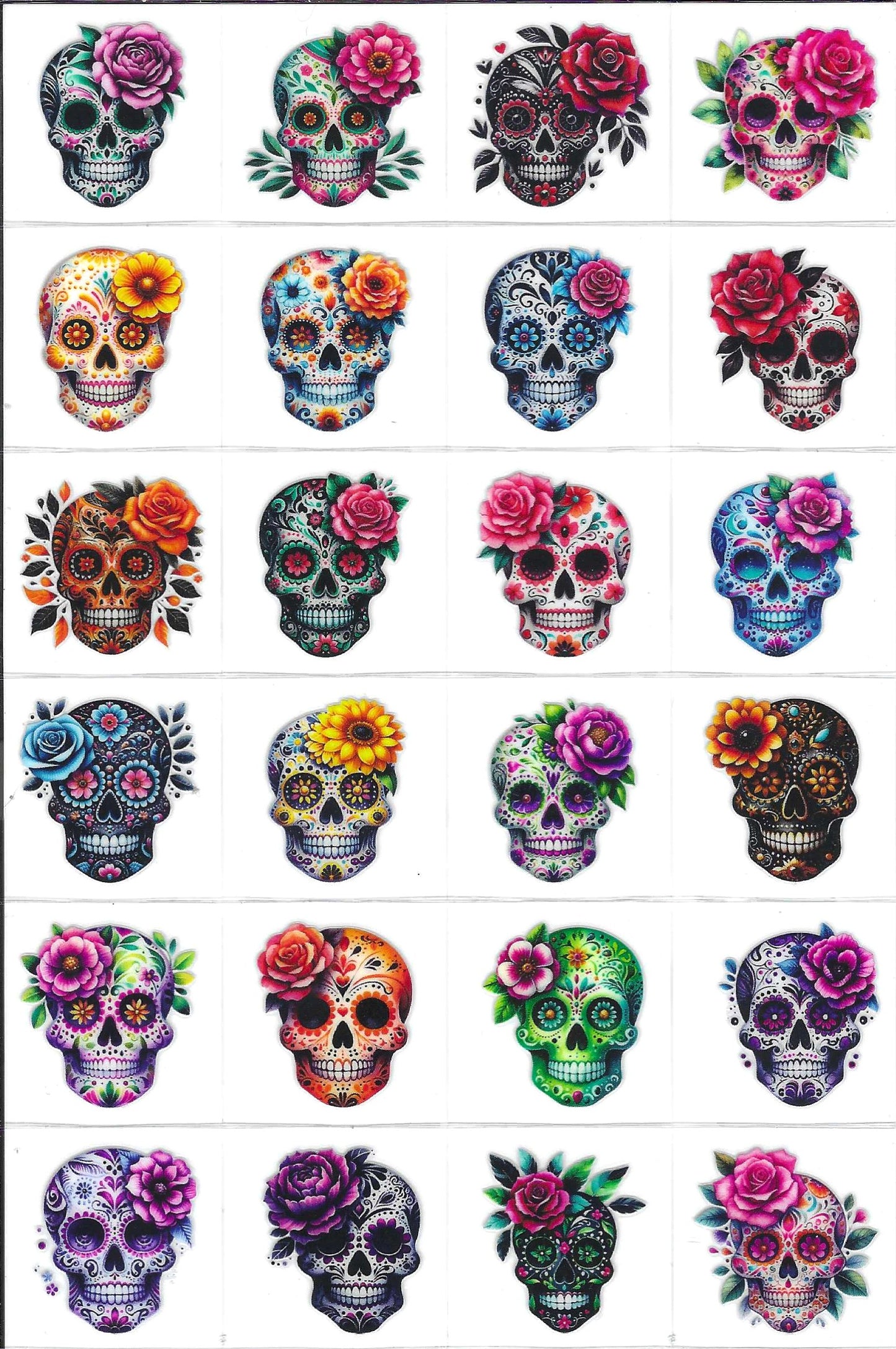 Sugar Skull 1 Kiss Cut