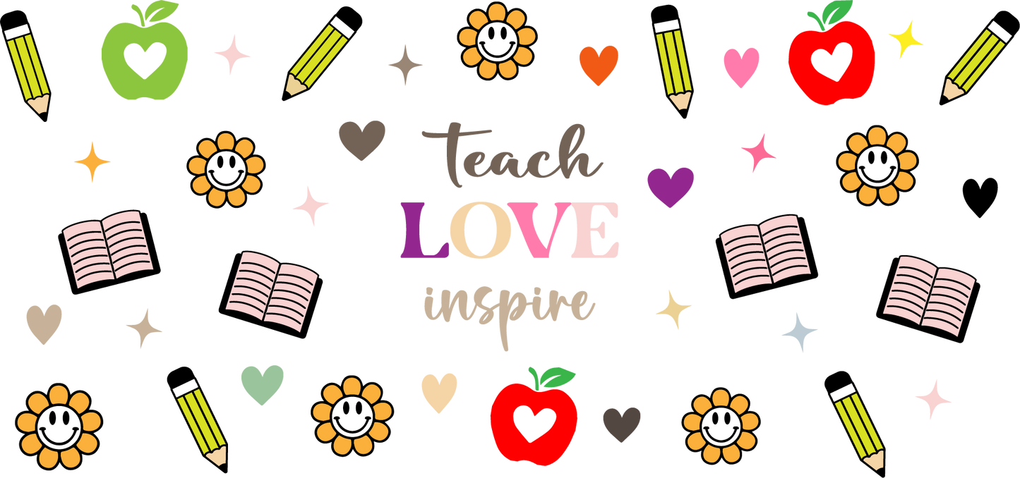 teacher love inspire 16 oz