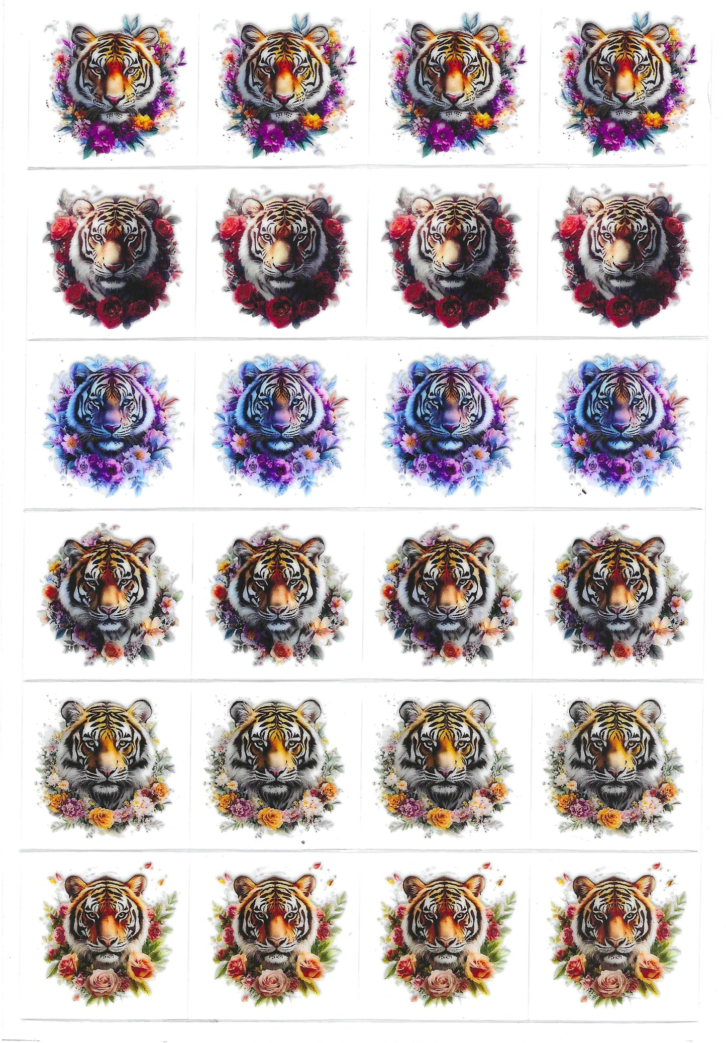 Tigers 2 Kiss Cut