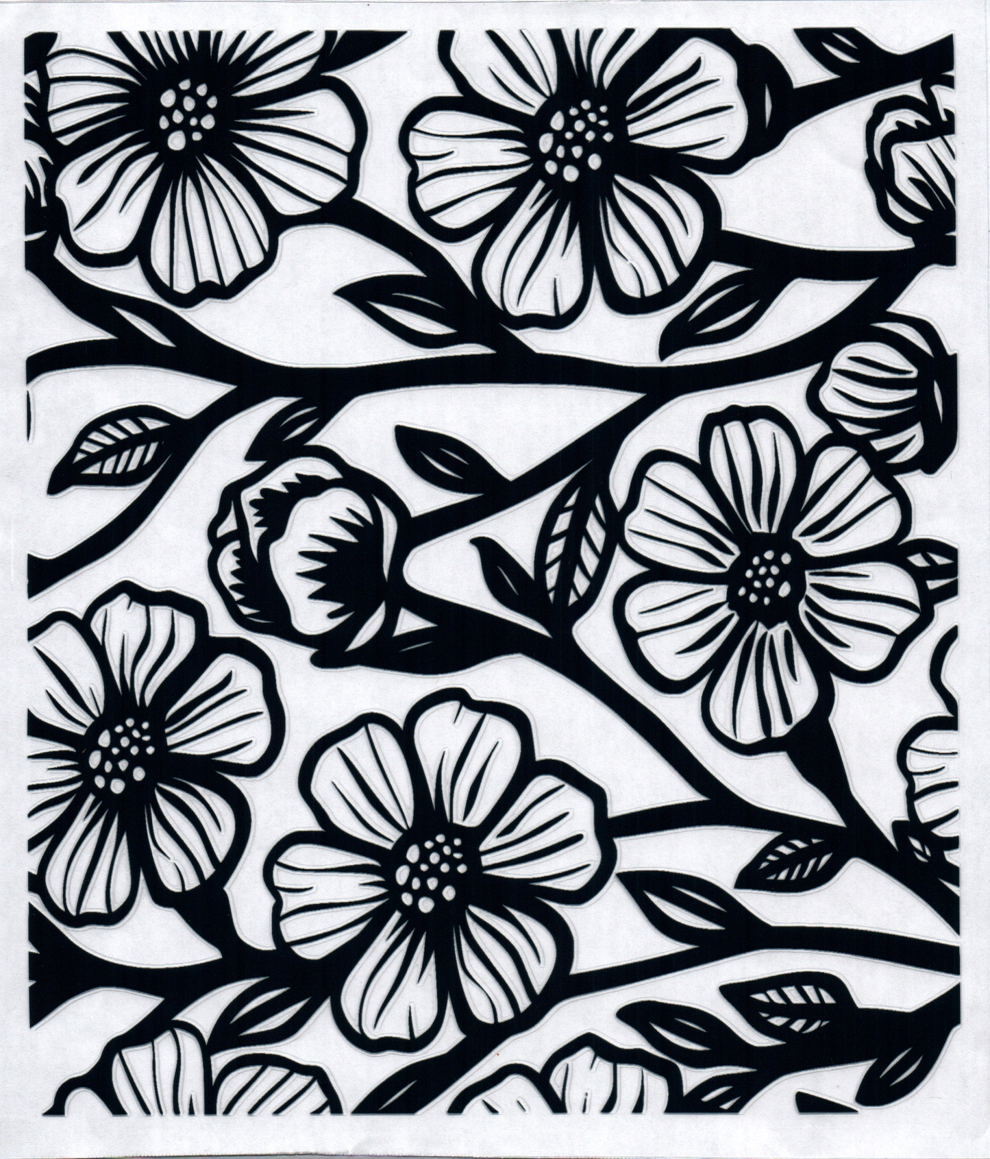 Tooled Flowers 3 20oz