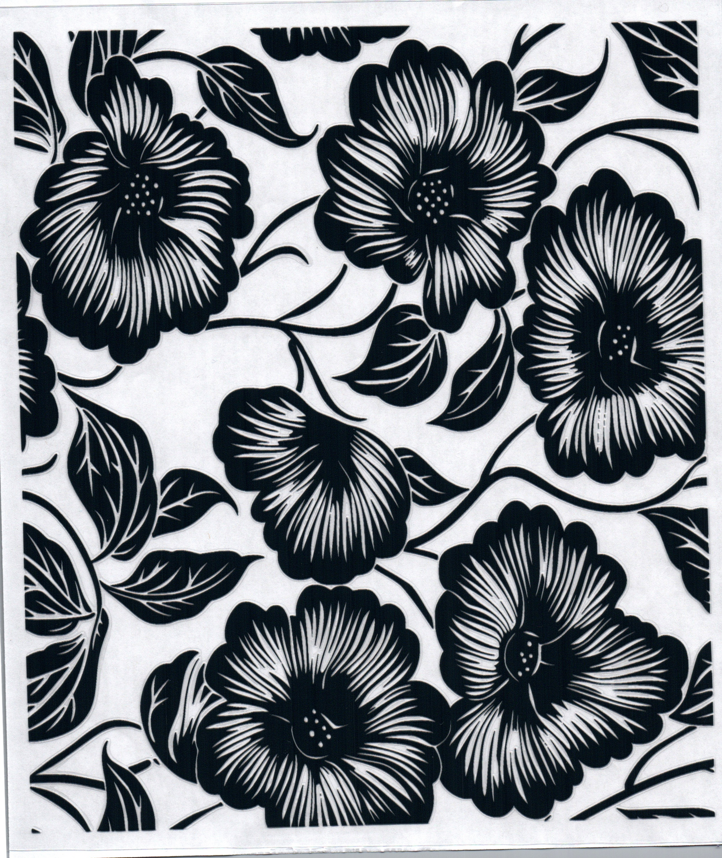 Tooled Flowers 4 20oz
