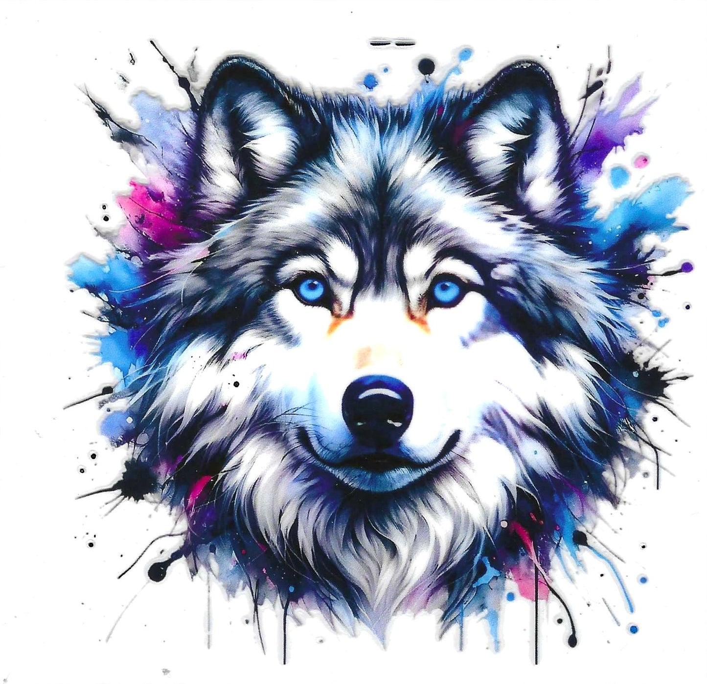 Wolf Head Decal