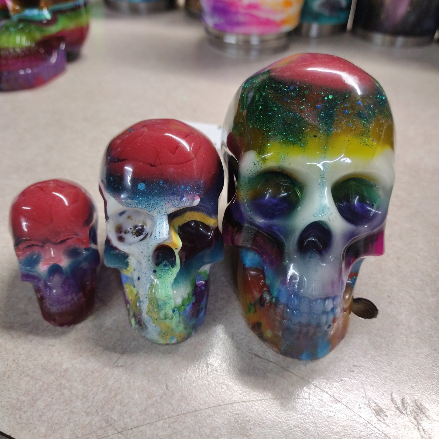 Family of skulls