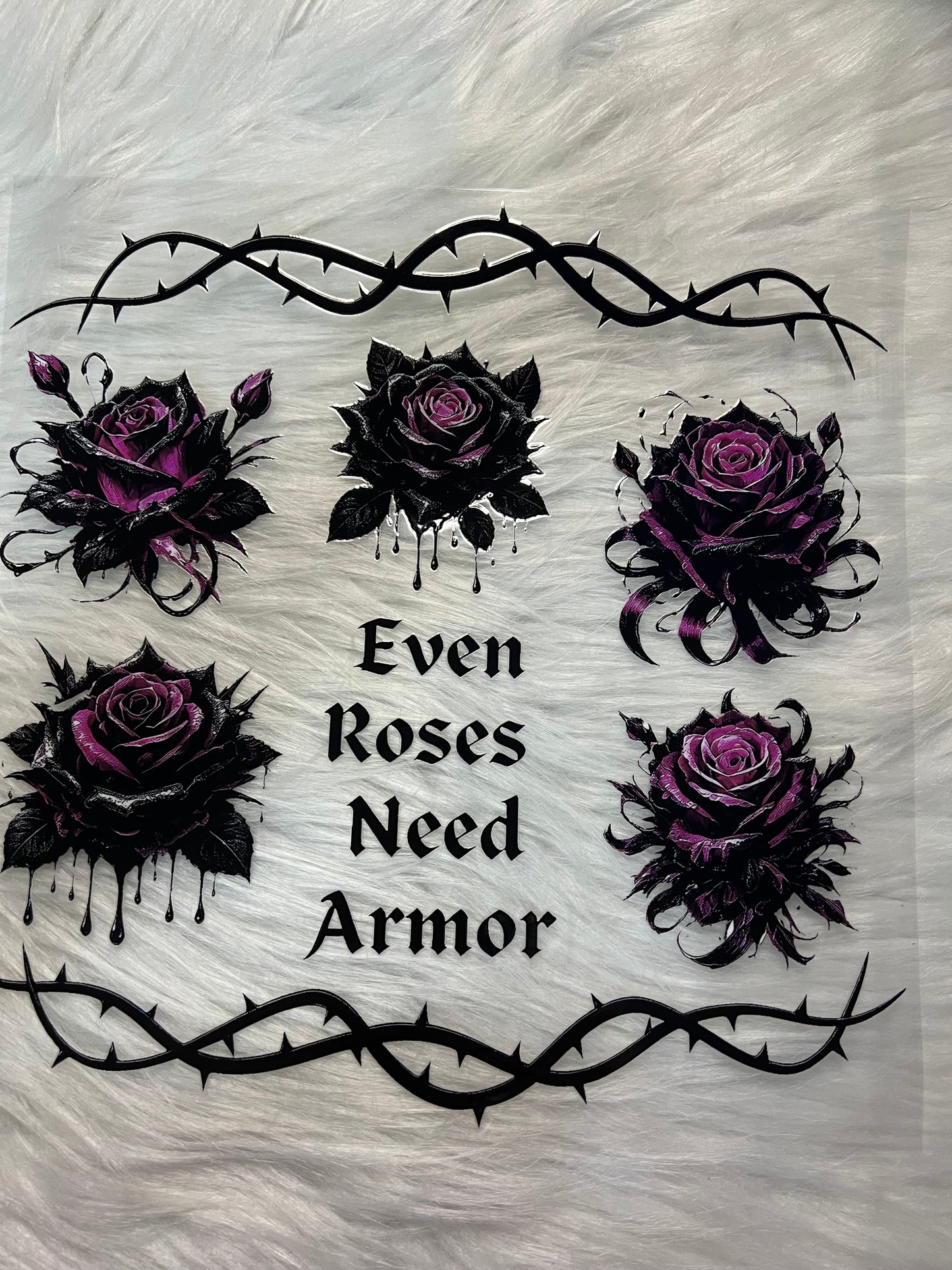 Purple Even Roses need Armor Element