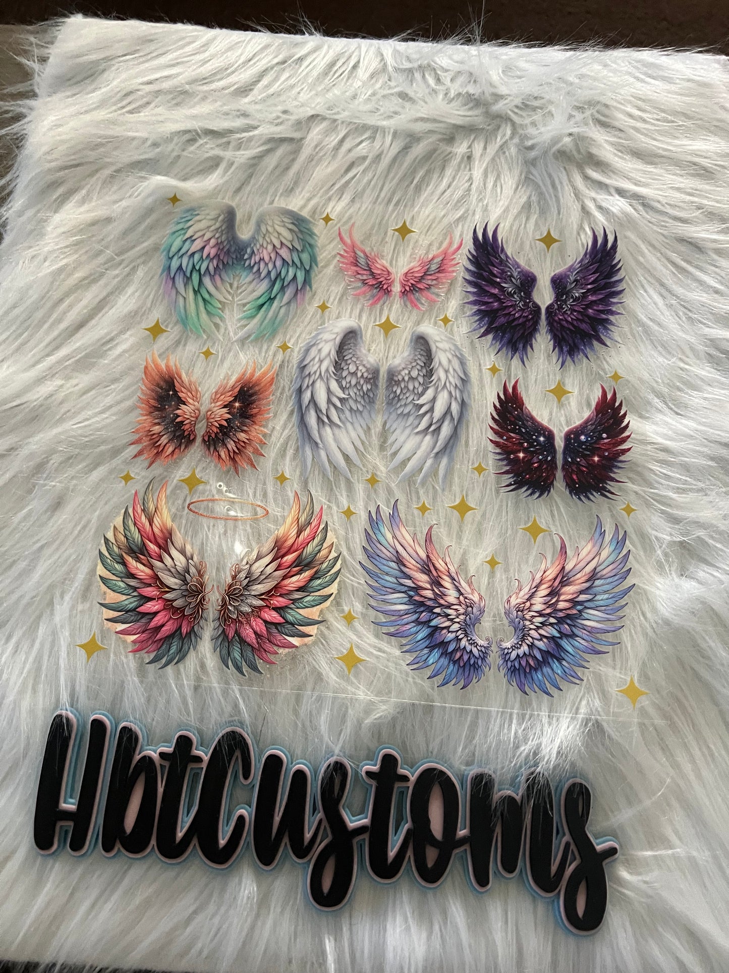 Angel Wings 1 Element 10 x 10