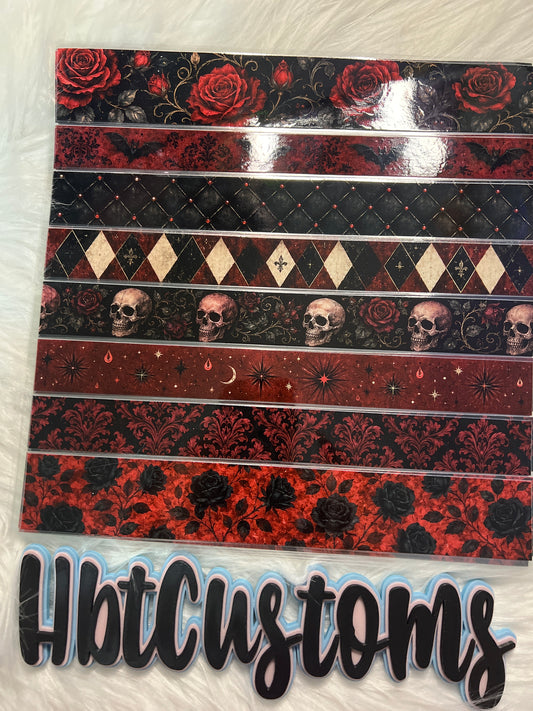 Red & Black Element Bands
