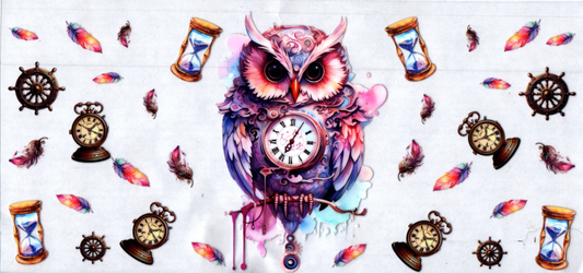16oz Owl Steampunk 1