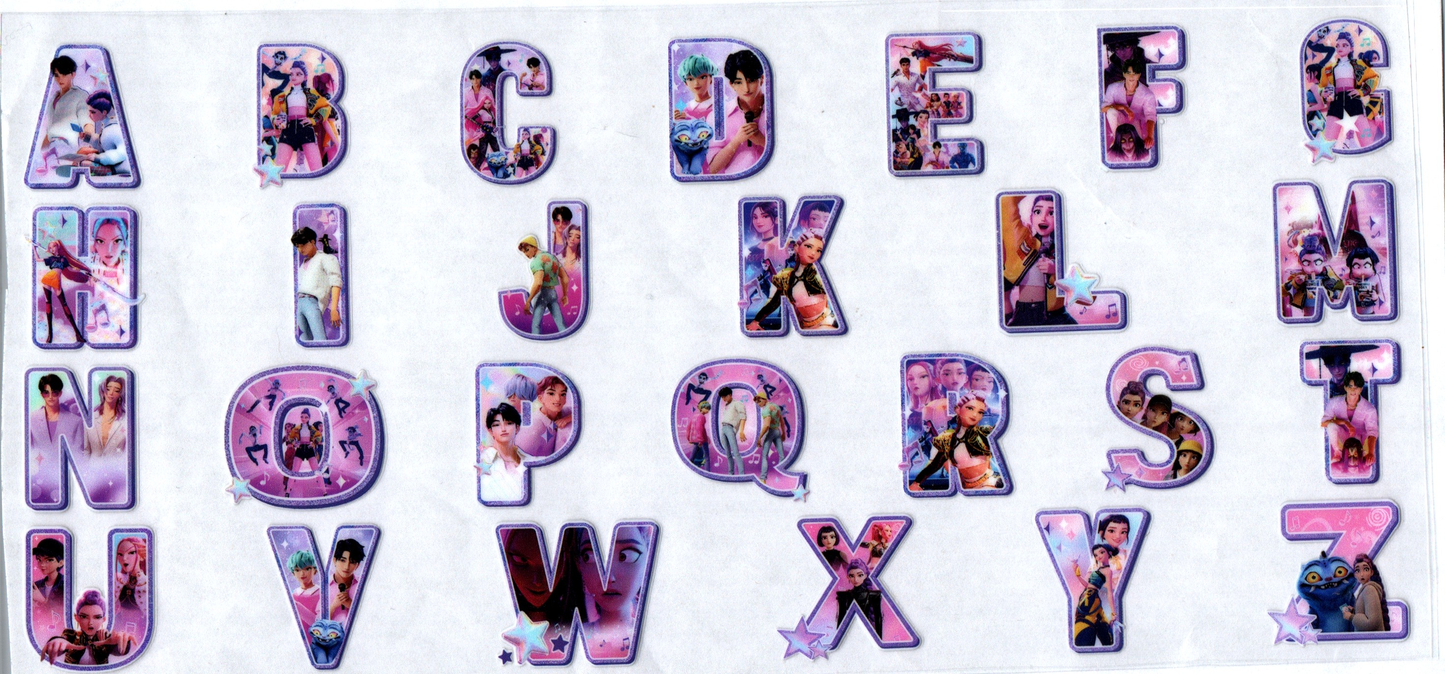 16 oz KPOP Letters 1