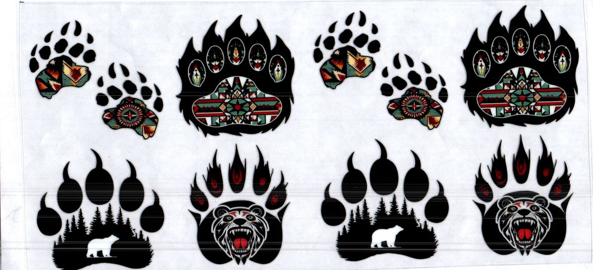 16 oz indian bear paws misc 100