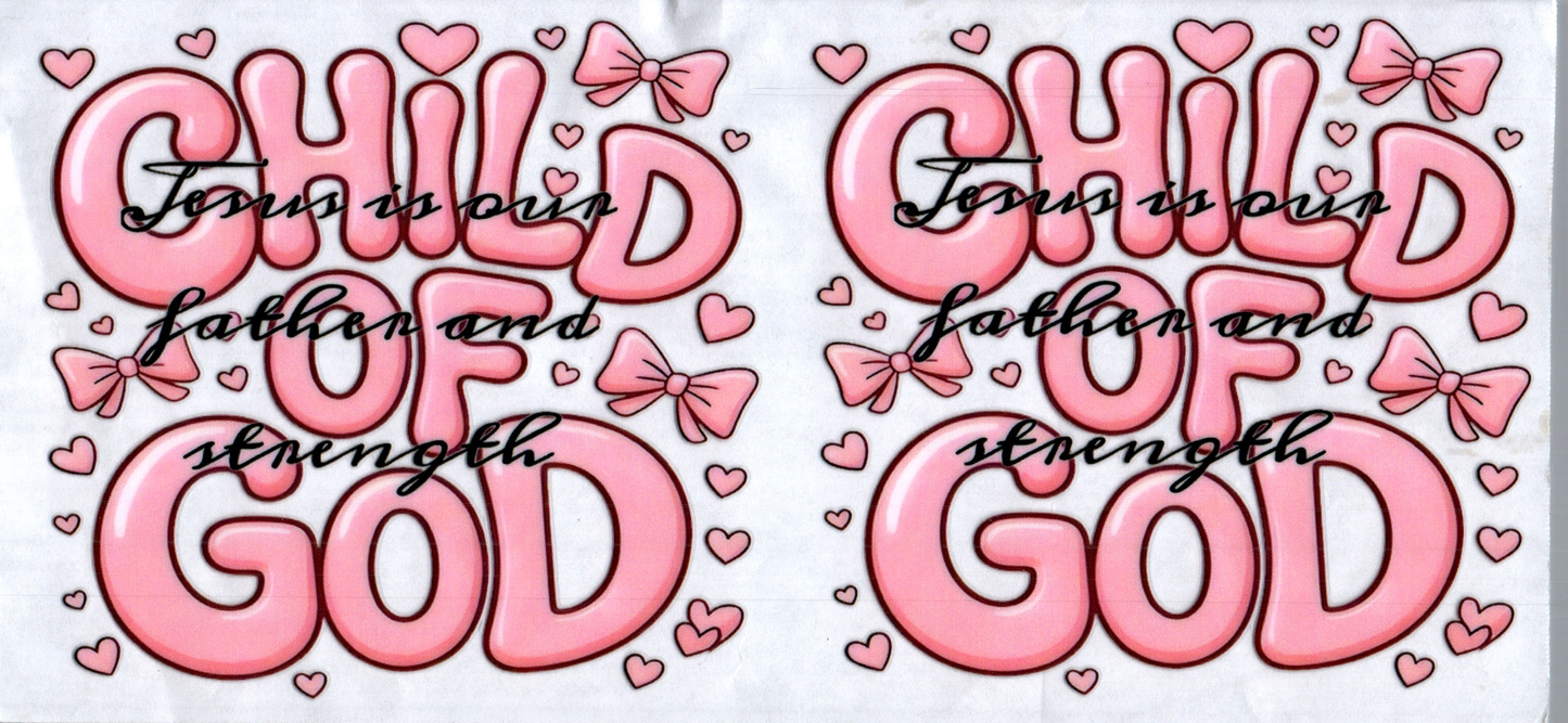16oz Child of God Faith 101