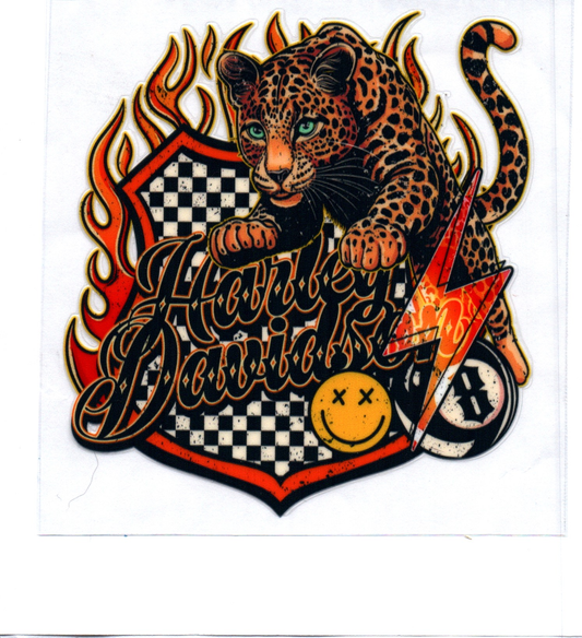 HD Leopard Decal 10