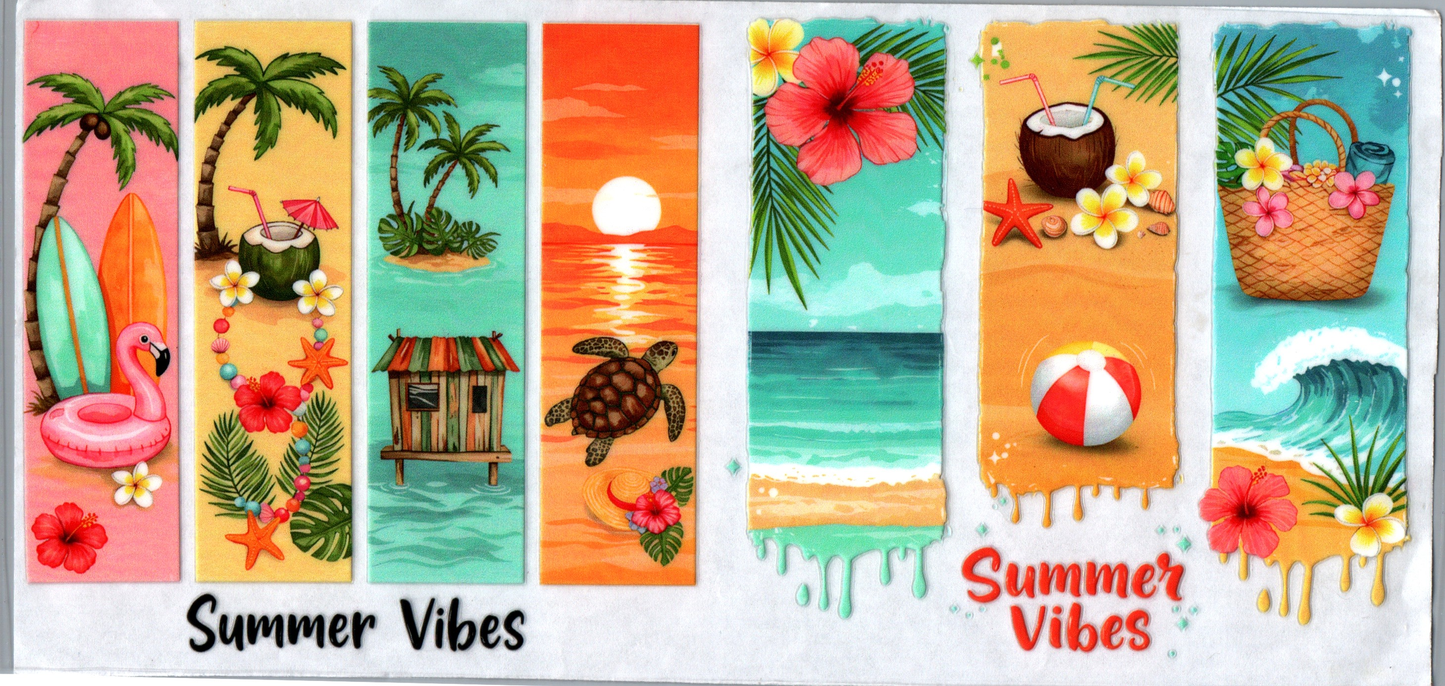 16 oz Summer Vibes Brush Stroke 103
