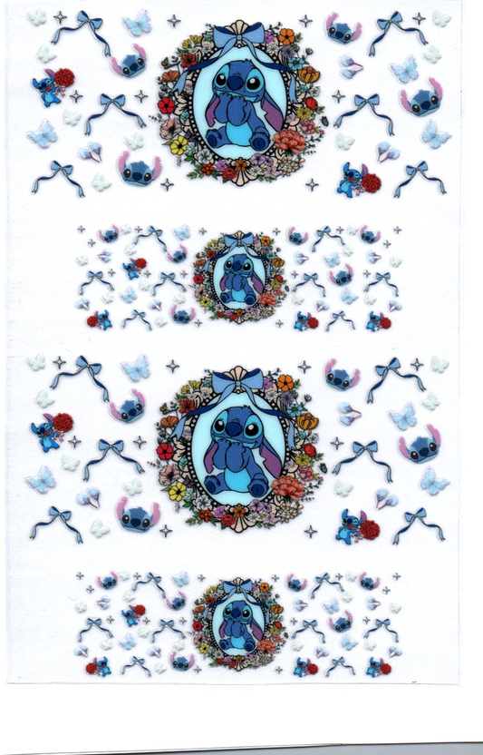 Blue Guy Key Chain Wrap Double 10