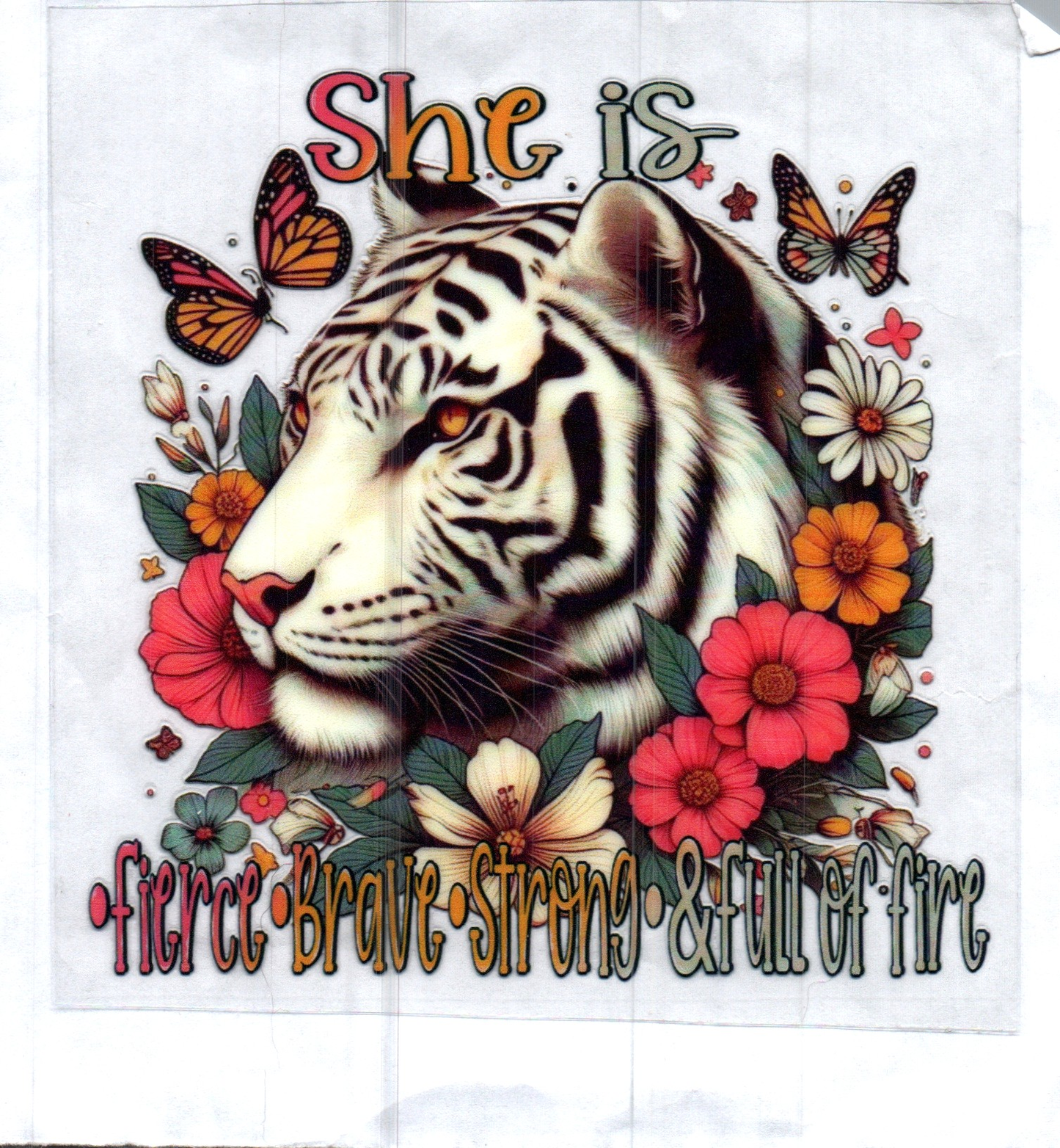 She is Fierce Decal
