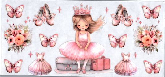 16oz Princess Ballerina Kids