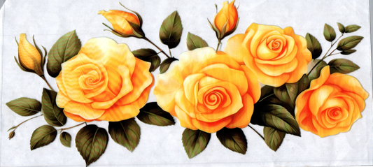 16oz Yellow Roses 106
