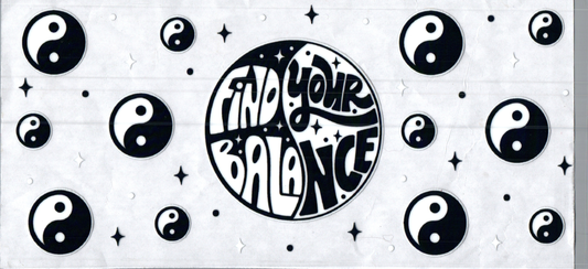 16oz Find your Balance Inspirational
