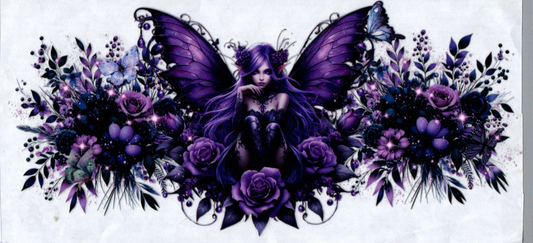 16 oz Dark Purple Fairy