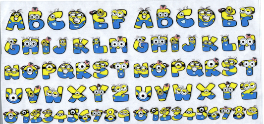 16 oz Minion Letters 11