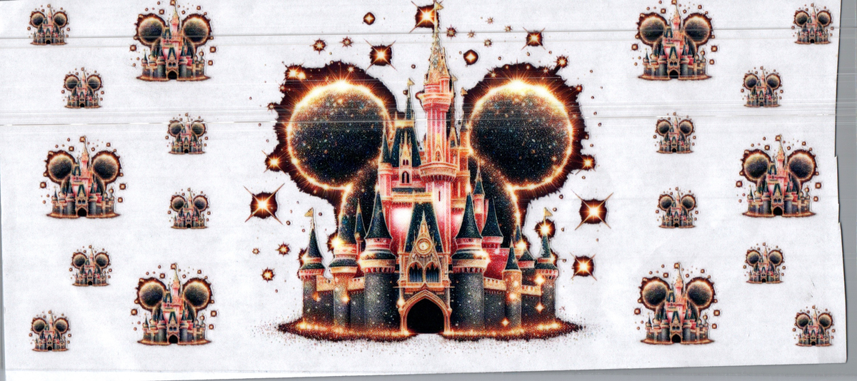 16oz mouse head and castle sparkle 110