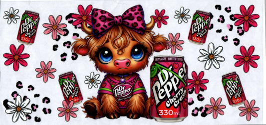 16oz Dr Pepper Cherry Crush Cow #111