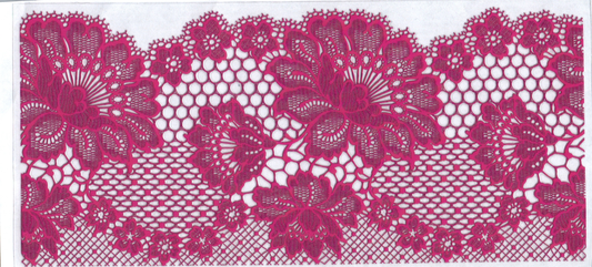 16 oz Lace Flowers 111