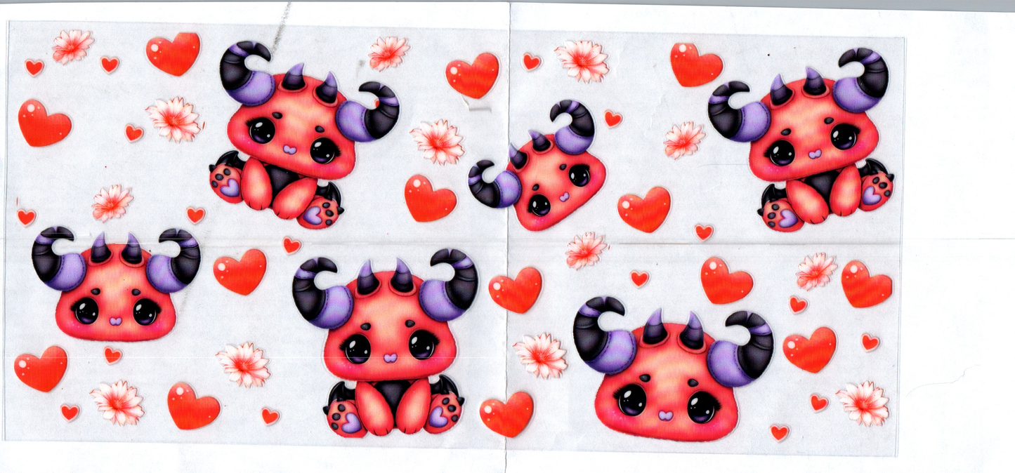 16 oz Devil cows Halloween 11