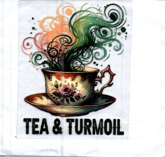 Tea & Turmoil Decal