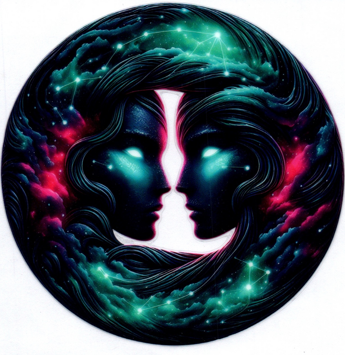 Gemini Zodiac Single Decal 11