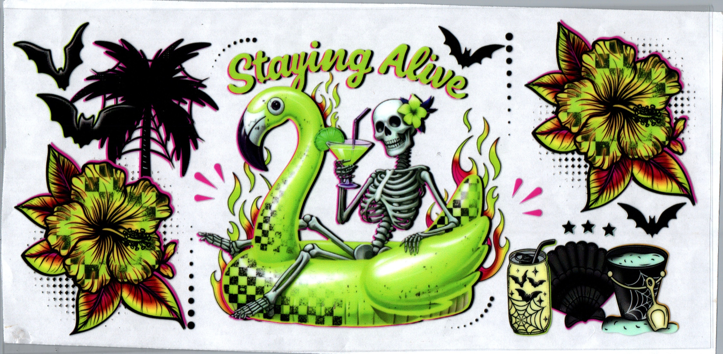 16 oz Staying Alive 116