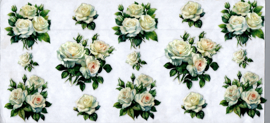 16oz Small White Rose Bouquet 116
