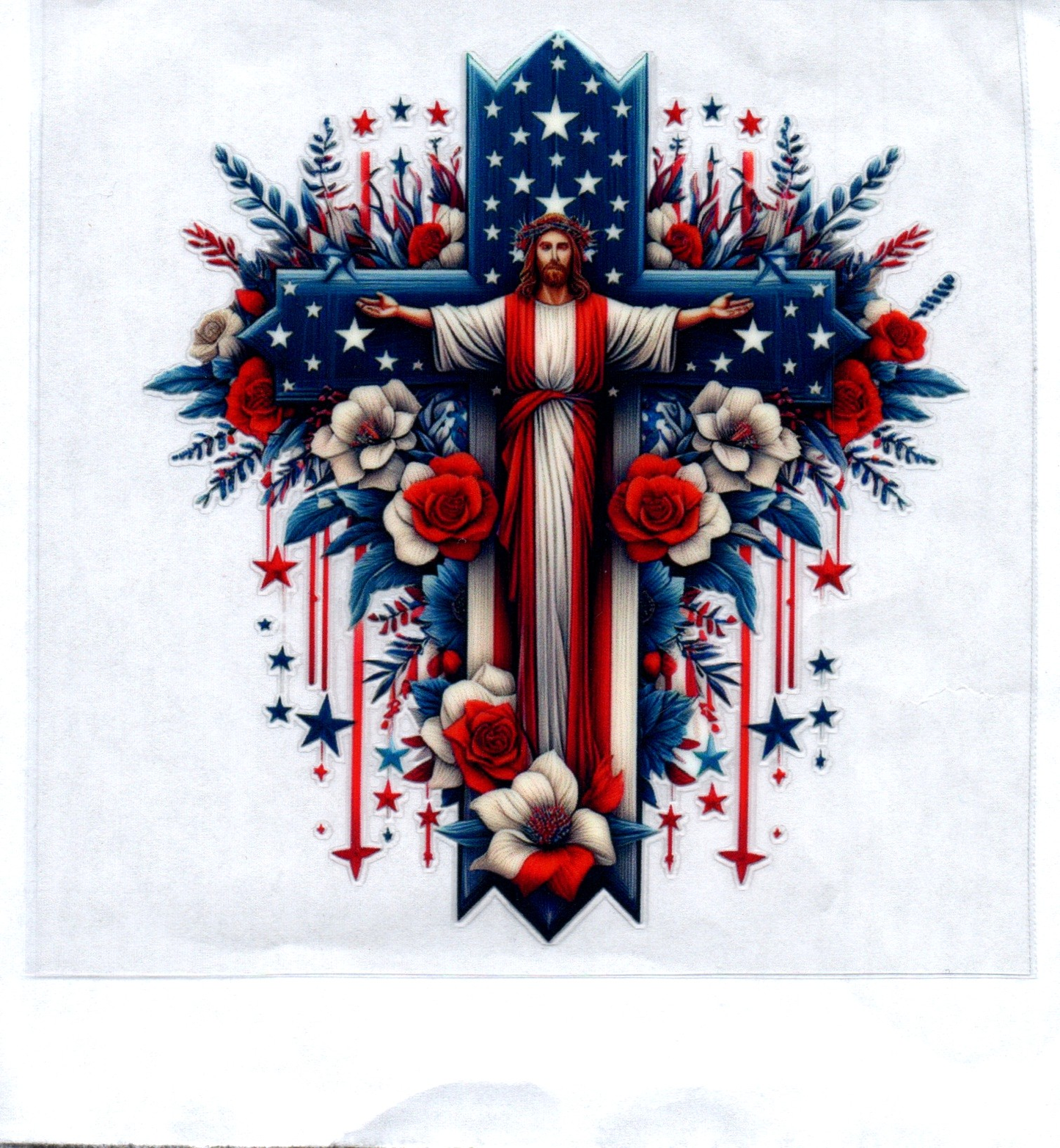 RWB Jesus Decal