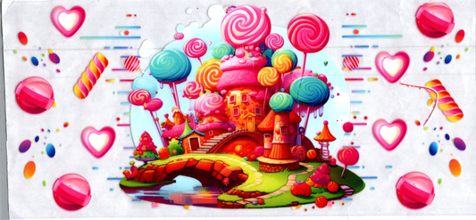 16oz Candy Land 3 Kids