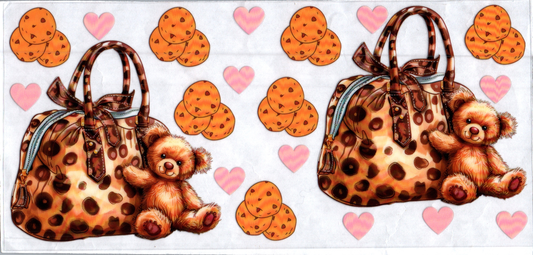 16oz Bady Bear and Purse Kids